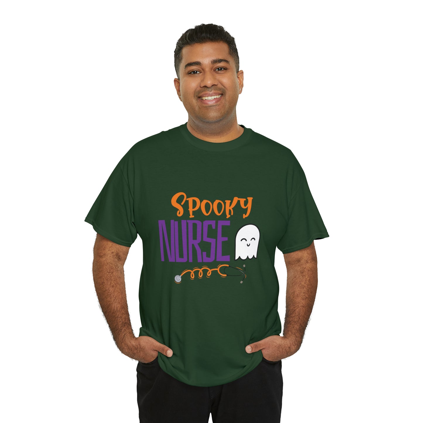 Spooky Nurse Halloween T-Shirt Fall Design