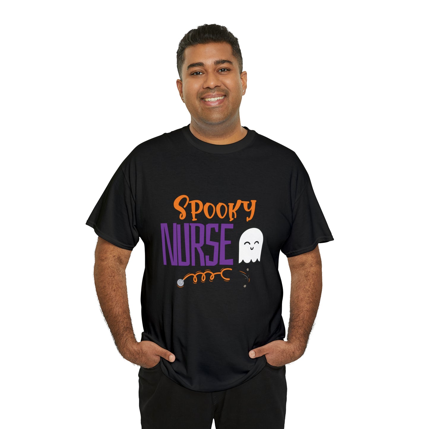 Spooky Nurse Halloween T-Shirt Fall Design