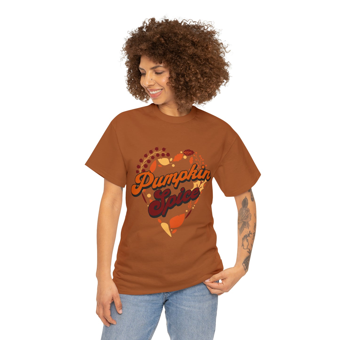 Autumn Pumpkin Spice T-shirt, Fall Season, Thanksgiving Holiday Unisex Shirt