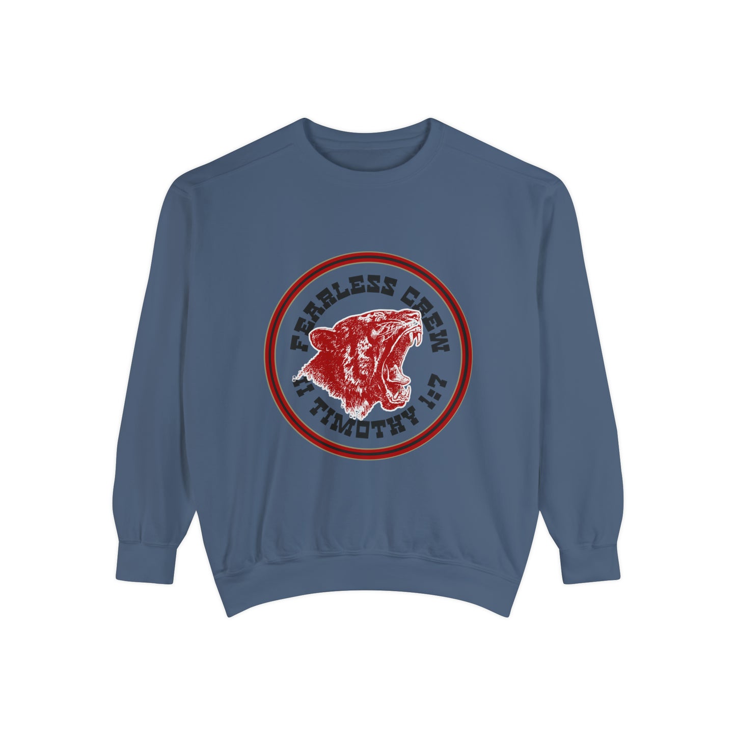 Fearless Crew Bold Tiger Sweatshirt II Timothy I verse 7