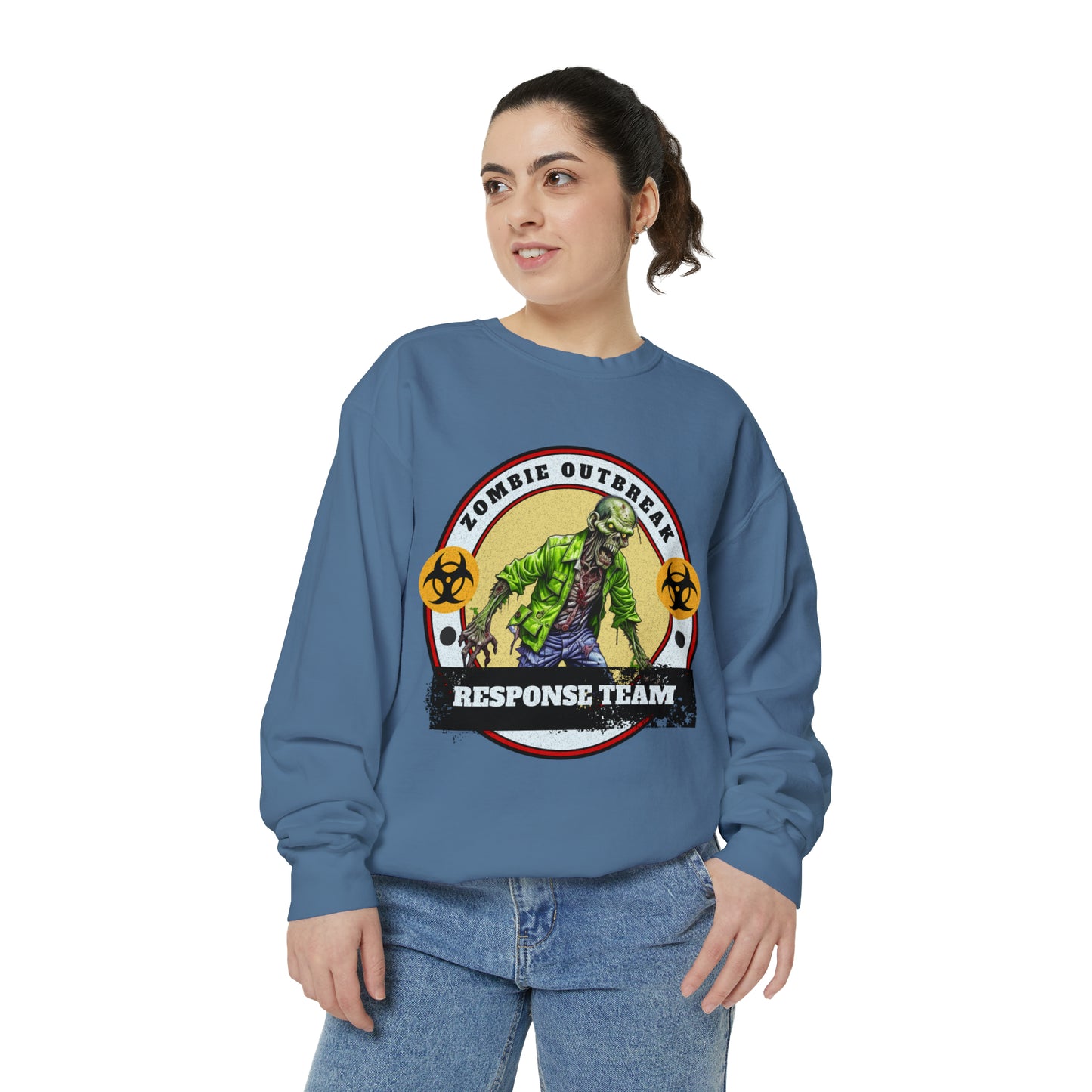 Zombie Outbreak Halloween Sweatshirt