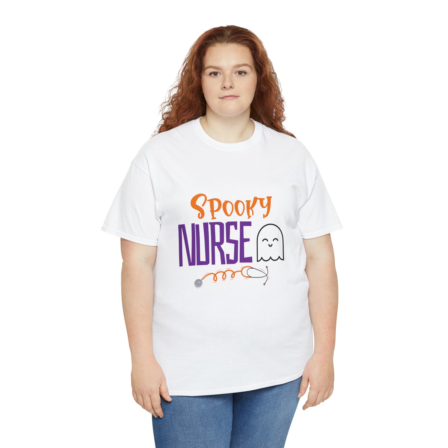 Spooky Nurse Halloween T-Shirt Fall Design