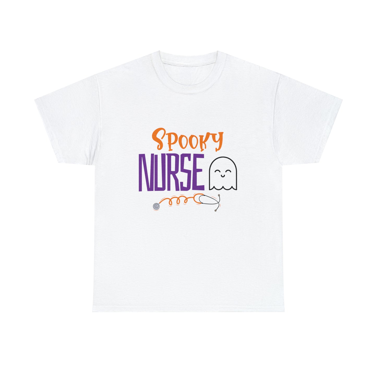 Spooky Nurse Halloween T-Shirt Fall Design