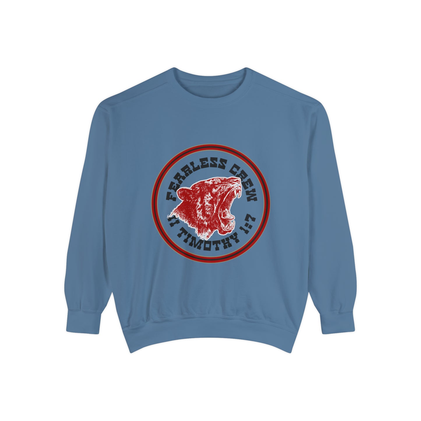 Fearless Crew Bold Tiger Sweatshirt II Timothy I verse 7