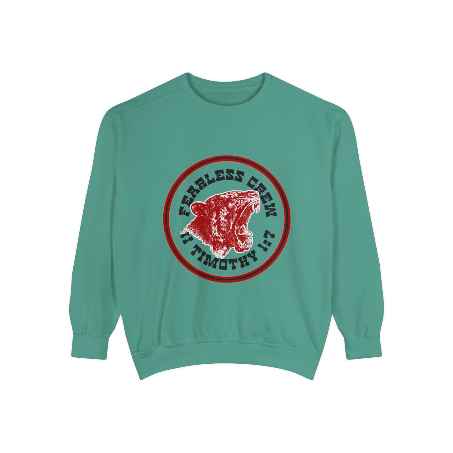 Fearless Crew Bold Tiger Sweatshirt II Timothy I verse 7