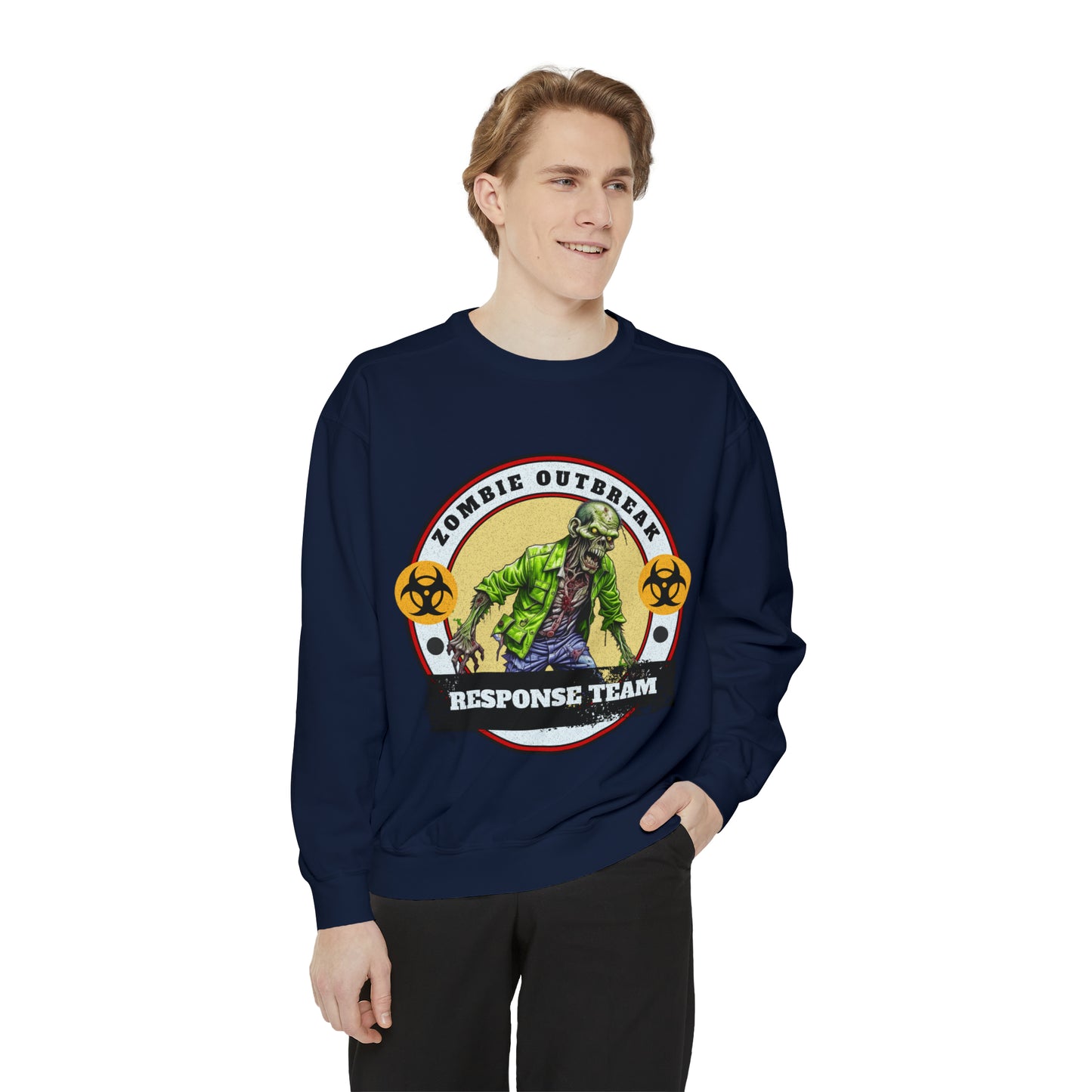 Zombie Outbreak Halloween Sweatshirt