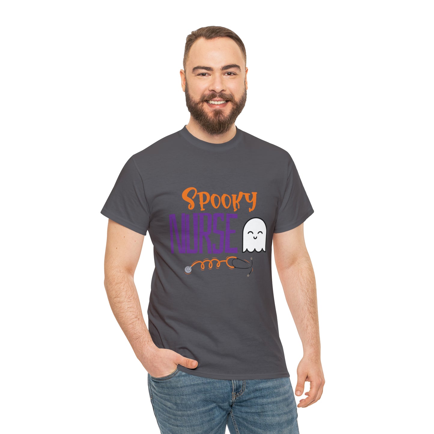 Spooky Nurse Halloween T-Shirt Fall Design