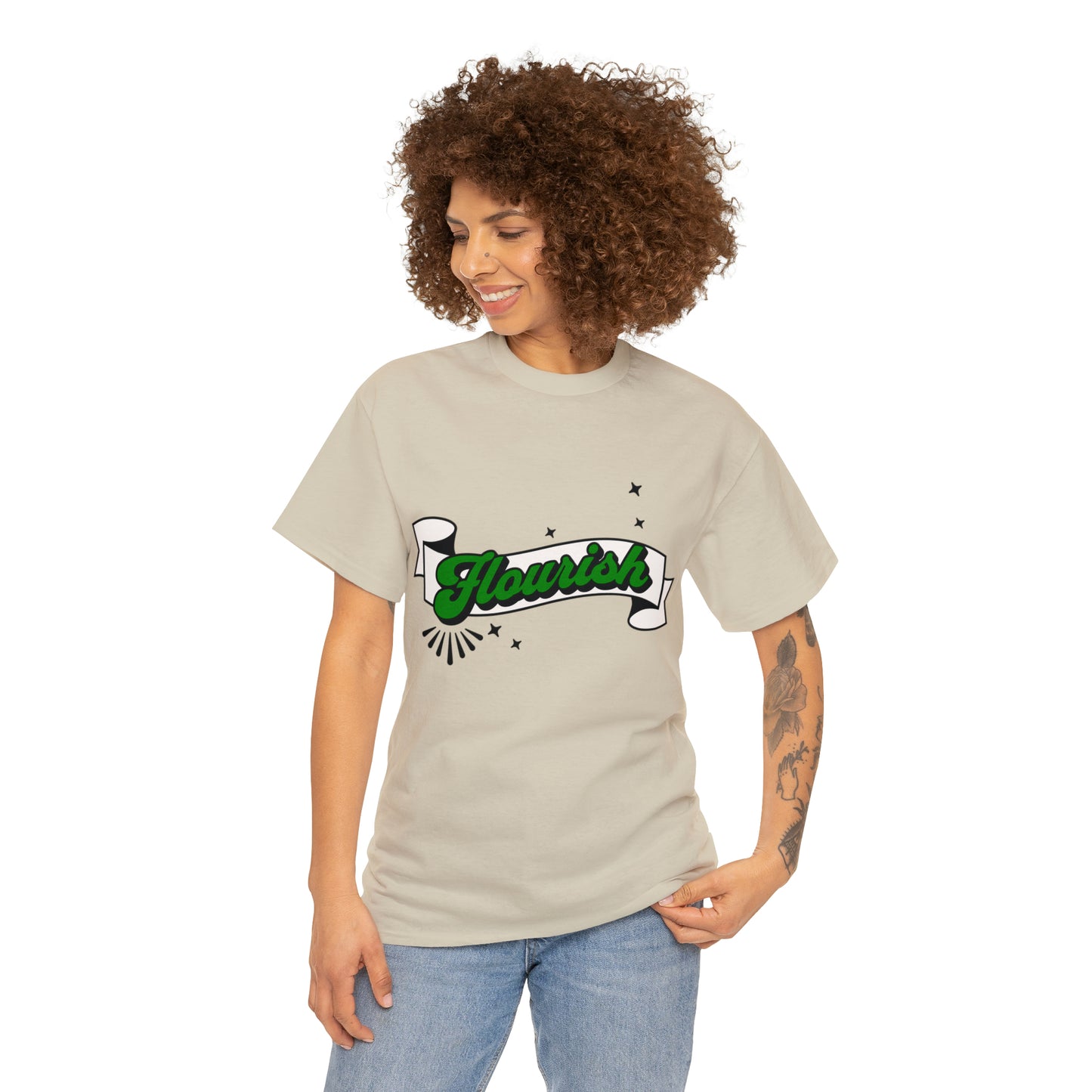 Encouraging Positive Image Flourish Women's T-Shirt