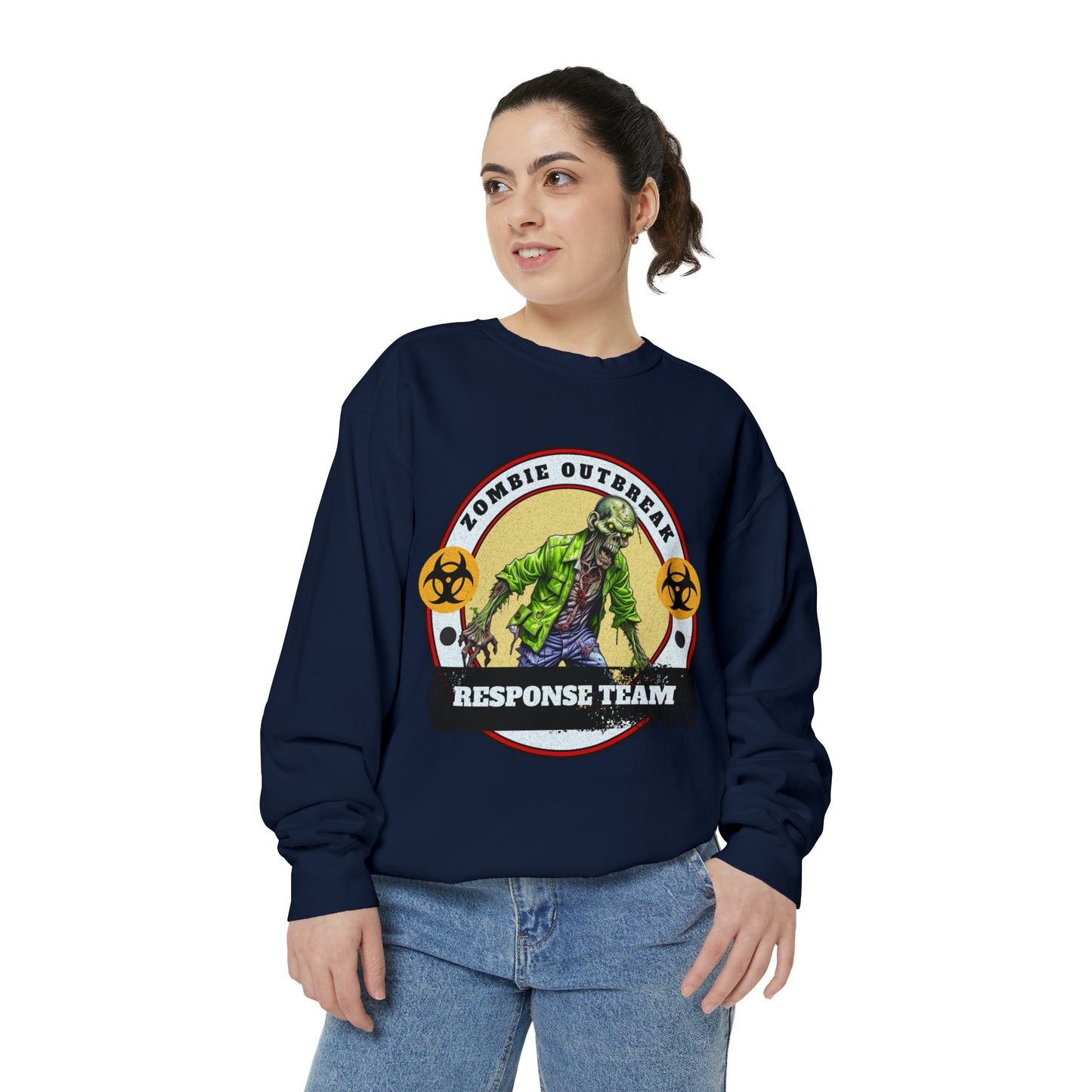 Zombie Outbreak Halloween Sweatshirt