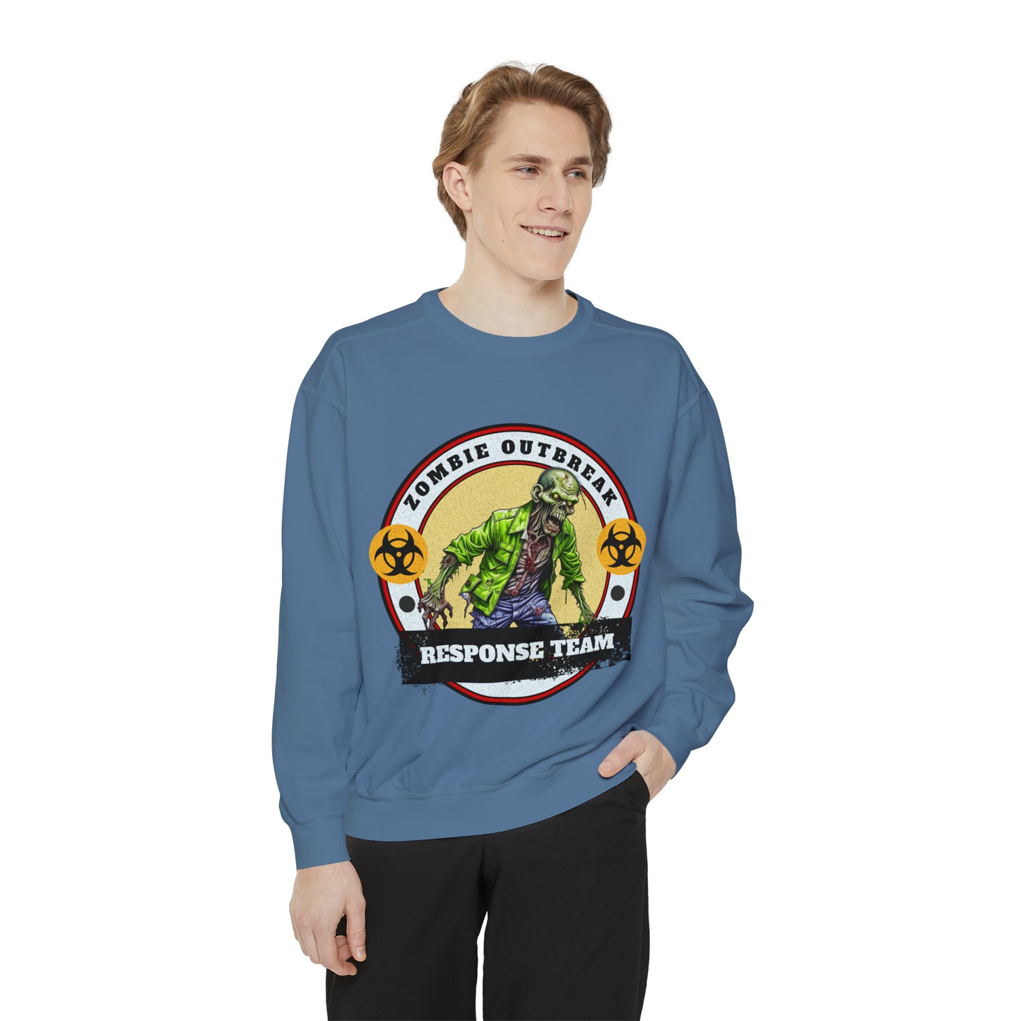 Zombie Outbreak Halloween Sweatshirt