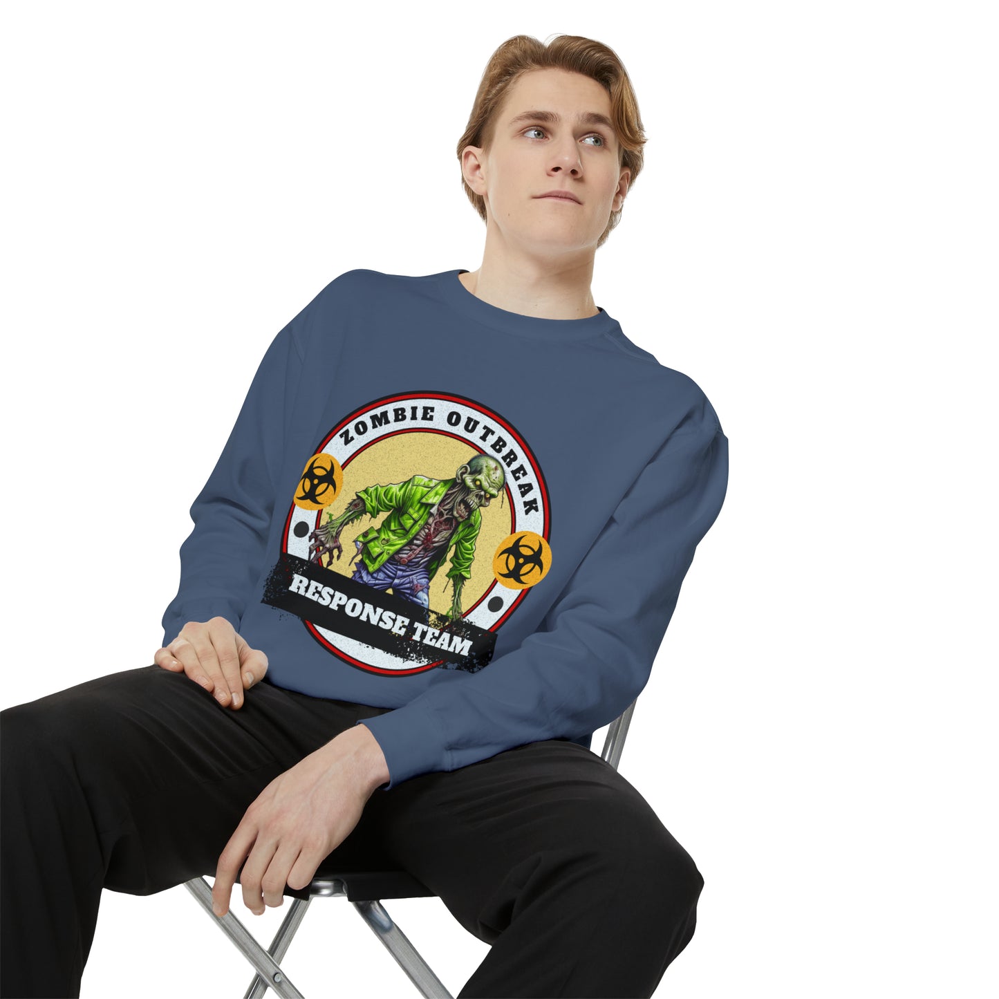 Zombie Outbreak Halloween Sweatshirt