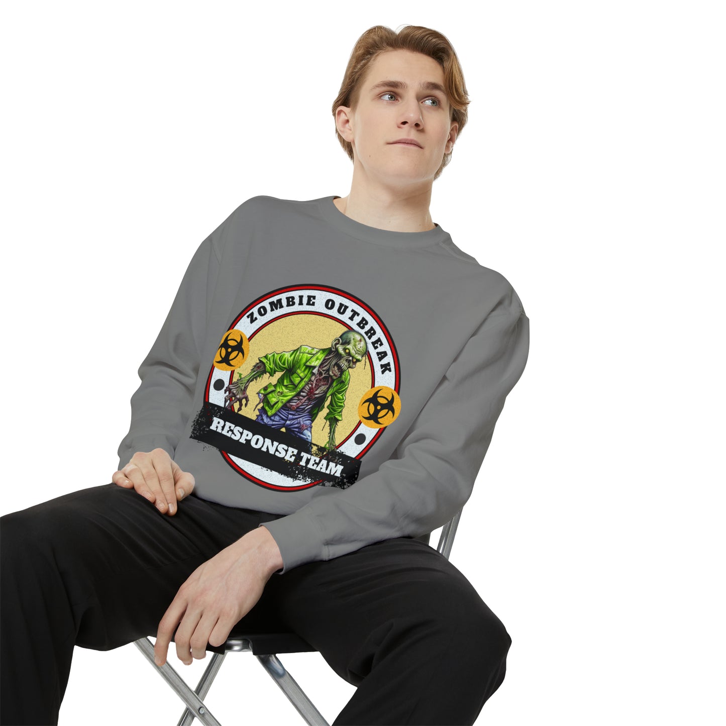 Zombie Outbreak Halloween Sweatshirt