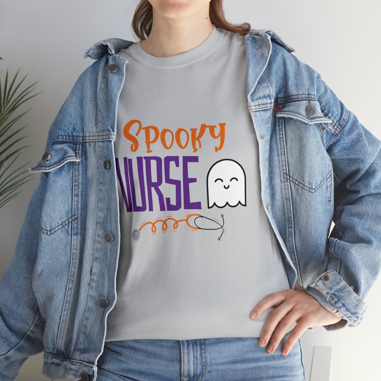 Spooky Nurse Halloween T-Shirt Fall Design