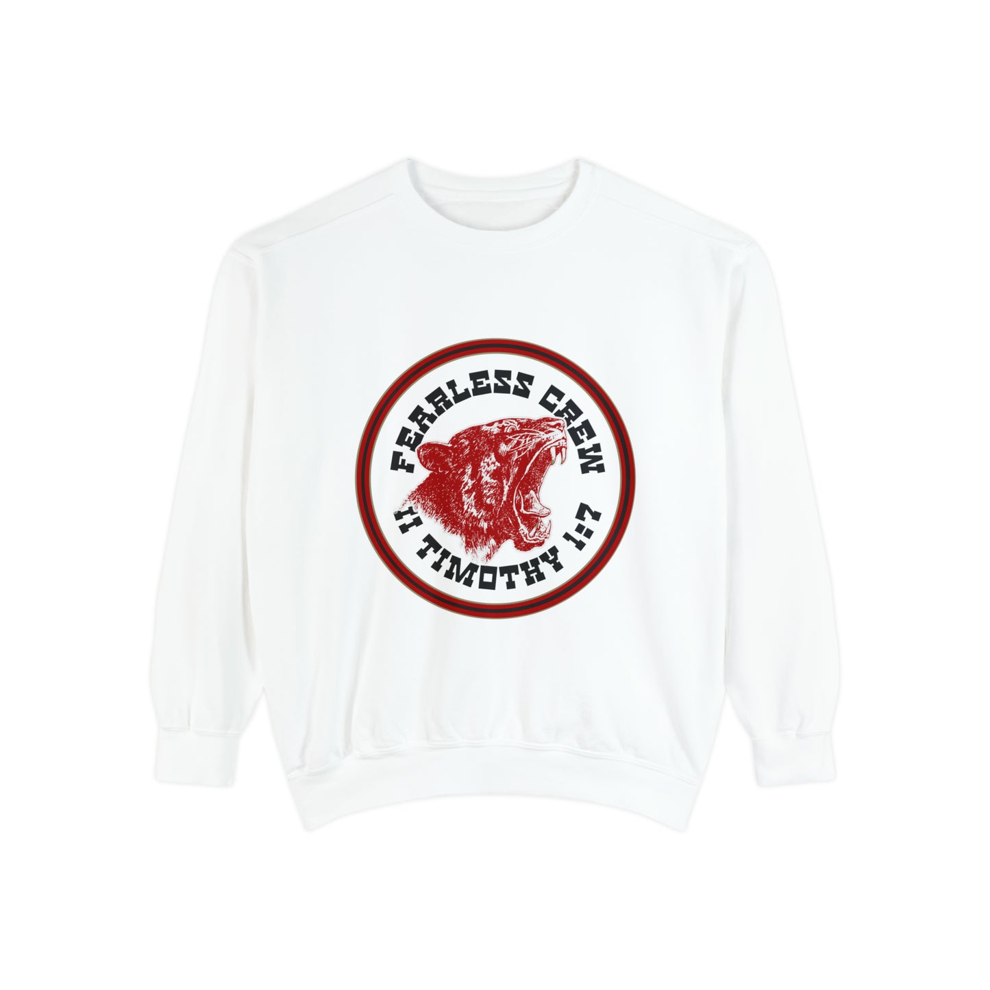 Fearless Crew Bold Tiger Sweatshirt II Timothy I verse 7