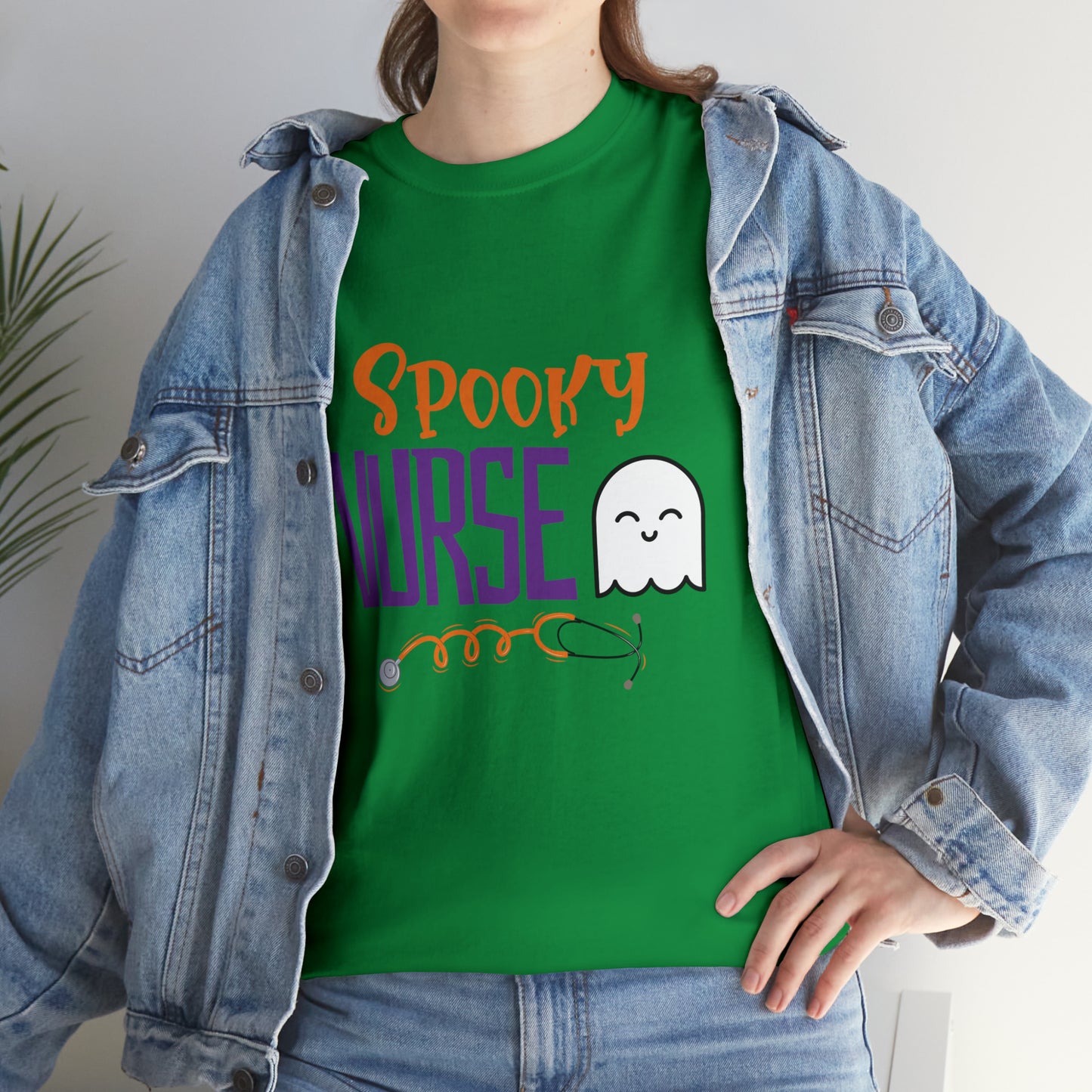 Spooky Nurse Halloween T-Shirt Fall Design