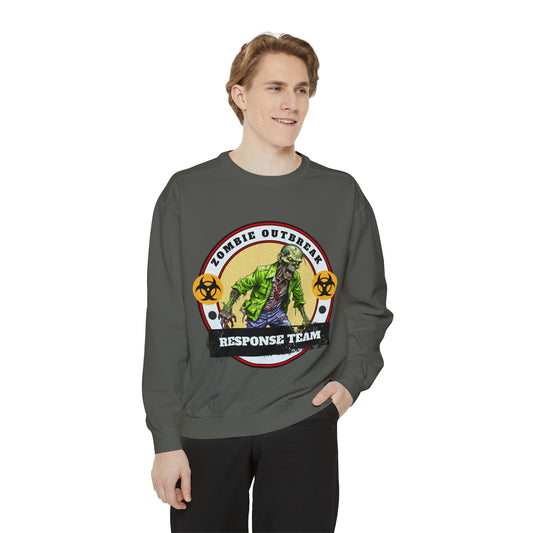 Zombie Outbreak Halloween Sweatshirt