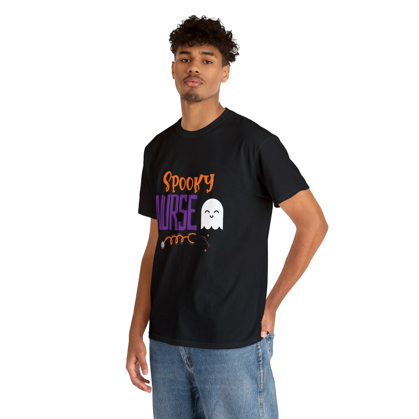 Spooky Nurse Halloween T-Shirt Fall Design