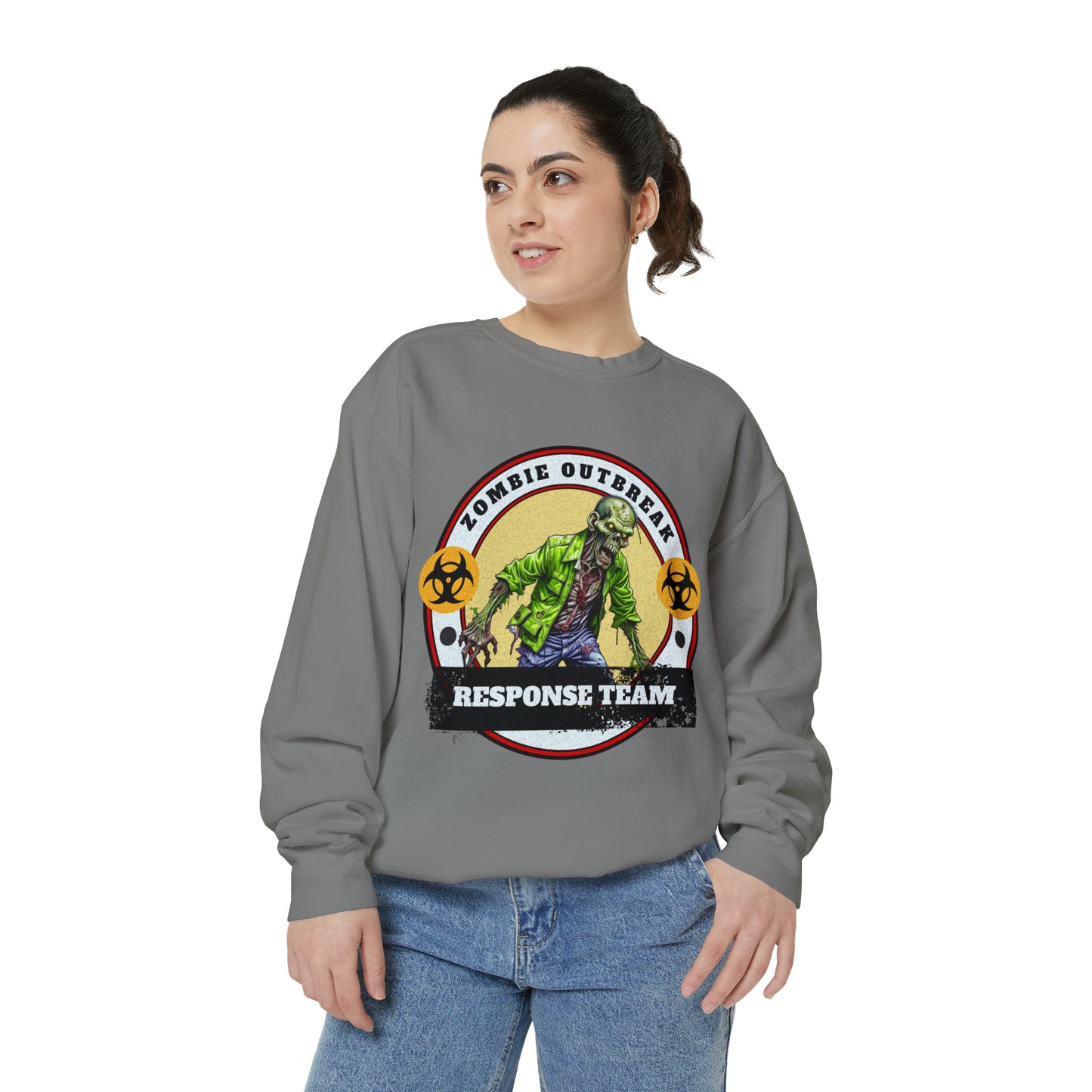 Zombie Outbreak Halloween Sweatshirt