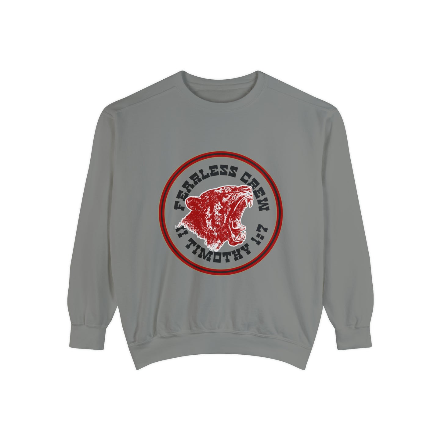 Fearless Crew Bold Tiger Sweatshirt II Timothy I verse 7