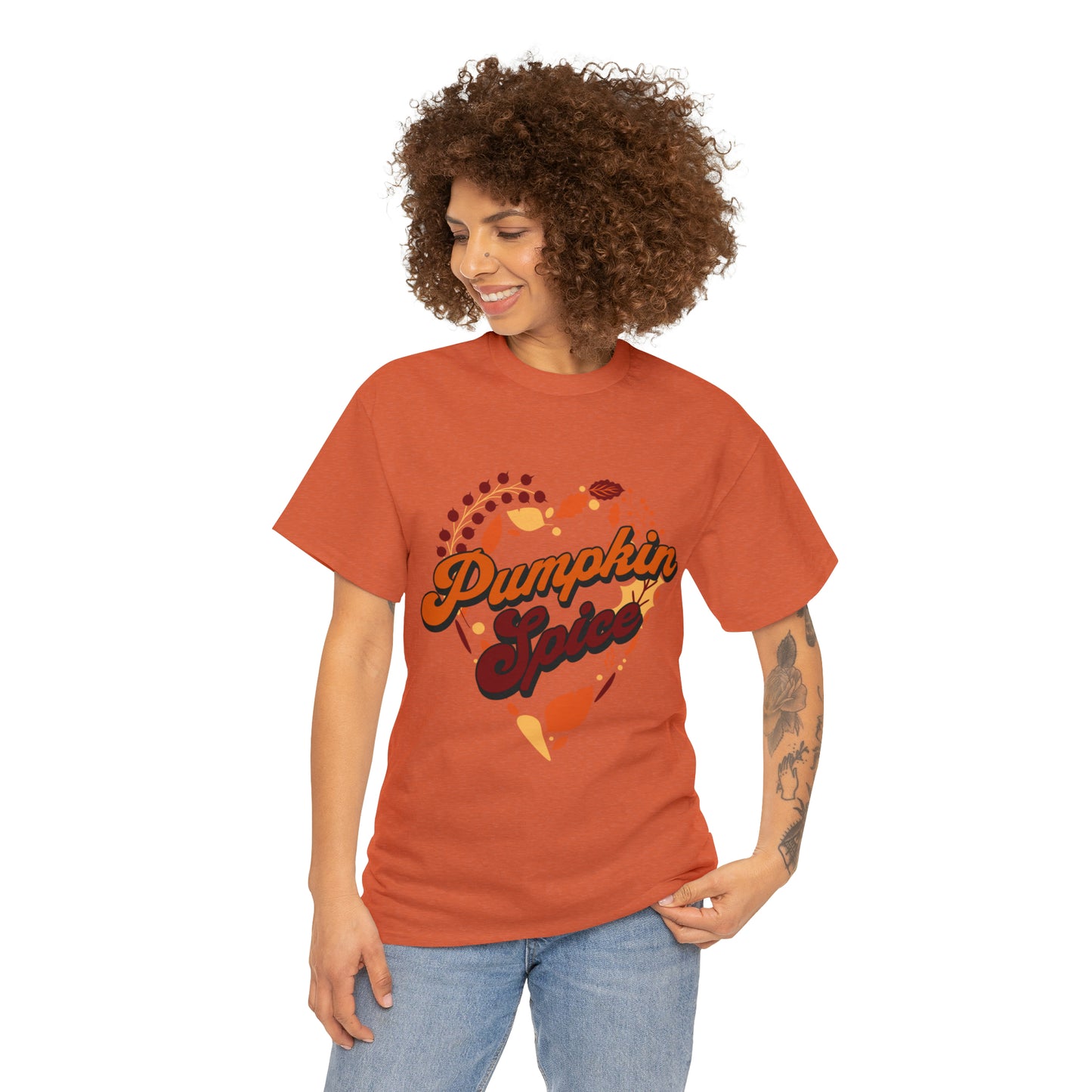 Autumn Pumpkin Spice T-shirt, Fall Season, Thanksgiving Holiday Unisex Shirt