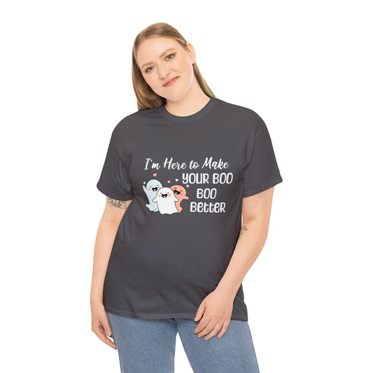 Nursing Halloween Make Your Boo Boo Better T-Shirt Fall